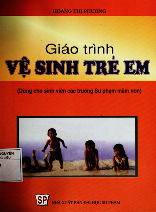 Tài Liệu Số Giáo Trình Vệ Sinh Trẻ Em