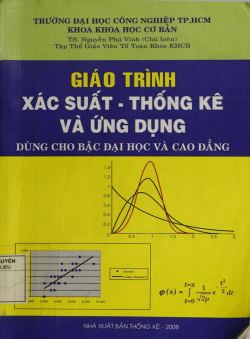 Tài Liệu Số Giáo Trình Xác Suất Thống Kê Và Ứng Dụng
