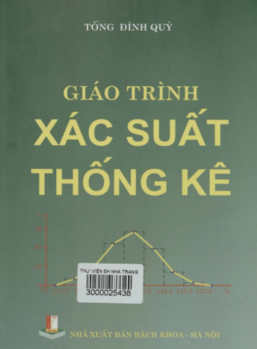 Tài Liệu Số Giáo Trình Xác Suất Thống Kê