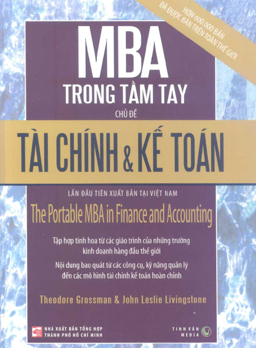 Tài Liệu Số Mba Trong Tầm Tay – Tài Chính Và Kế Toán