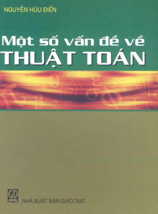 Tài Liệu Số Một Số Vấn Đề Về Thuật Toán