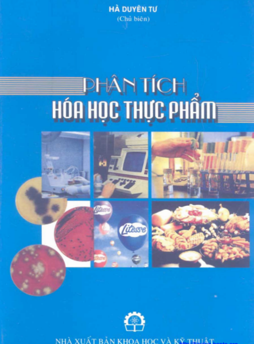 Tài Liệu Số Phân Tích Hóa Học Thực Phẩm