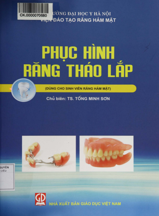 Tài Liệu Số Phục hình răng tháo lắp: Phần 1