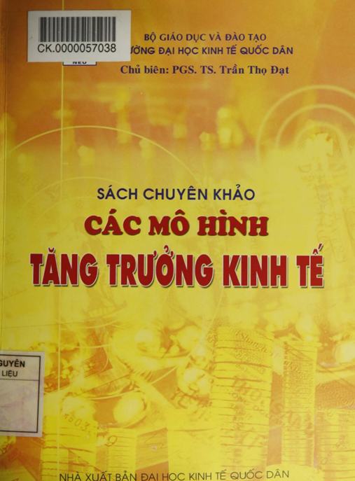 Tài Liệu Số Sách Chuyên Khảo Các Mô Hình Tăng Trưởng Kinh Tế