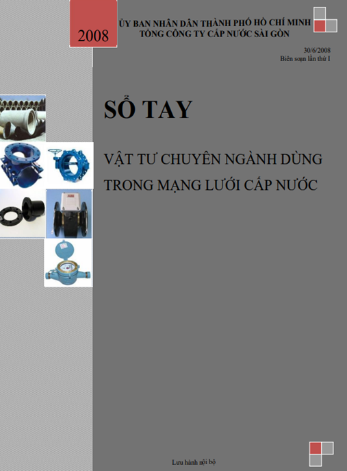 Tài Liệu Số Sổ tay Vật tư chuyên ngành dùng trong mạng lưới cấp nước