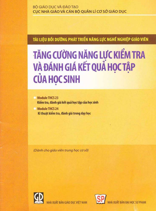 Tài Liệu Số Tăng Cường Năng Lực Kiểm Tra Và Đánh Giá Kết Quả Học Tập Của Học Sinh