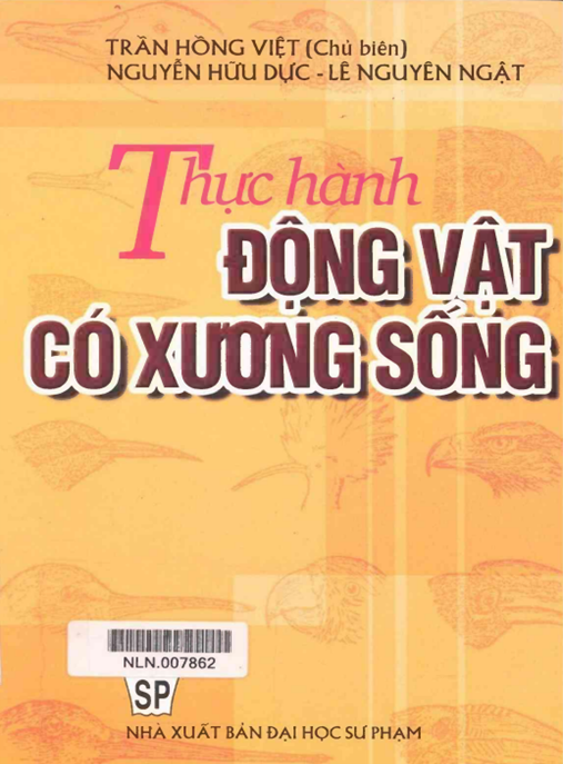 Tài Liệu Số Thực hành động vật có xương sống: Phần 1