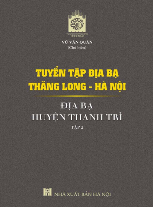 Tài Liệu Số Tuyển Tập Địa Bạ Thăng Long Hà Nội – Địa Bạ Huyện Thanh Trì Tập 2