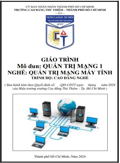 Tài liệu số Giáo trình Quản trị mạng 1