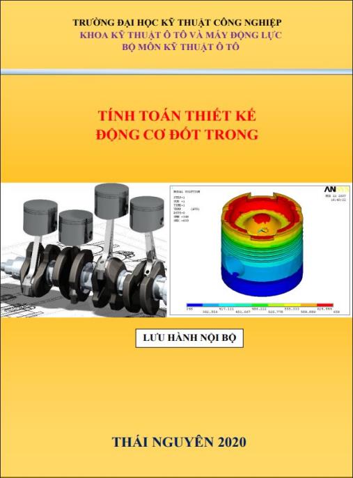 Tài liệu số Giáo trình Tính toán thiết kế động cơ đốt trong