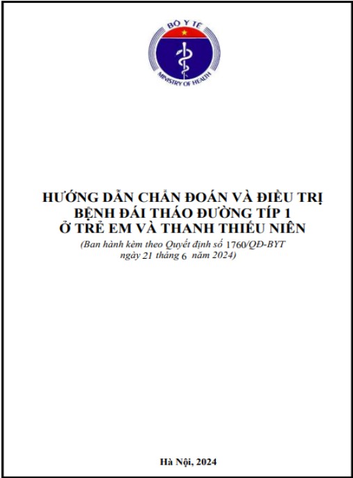 Tài liệu số Hướng dẫn chẩn đoán và điều trị bệnh đái tháo đường típ 1 ở trẻ em và thanh thiếu niên