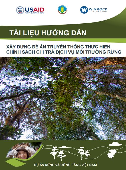 Tài liệu số hướng dẫn xây dựng đề án truyền thông thực hiện chính sách chi trả dịch vụ môi trường rừng