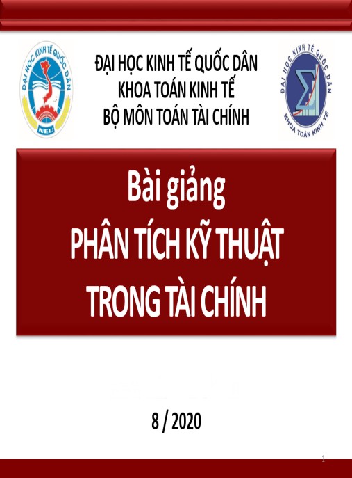 Tài Liệu Số Bài Giảng Phân tích kỹ thuật trong tài chính