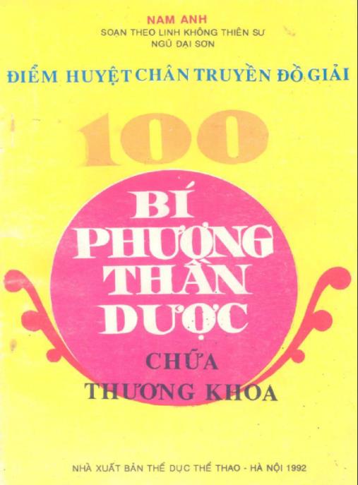 Tài liệu số 100 Bí Phương Thần Dược