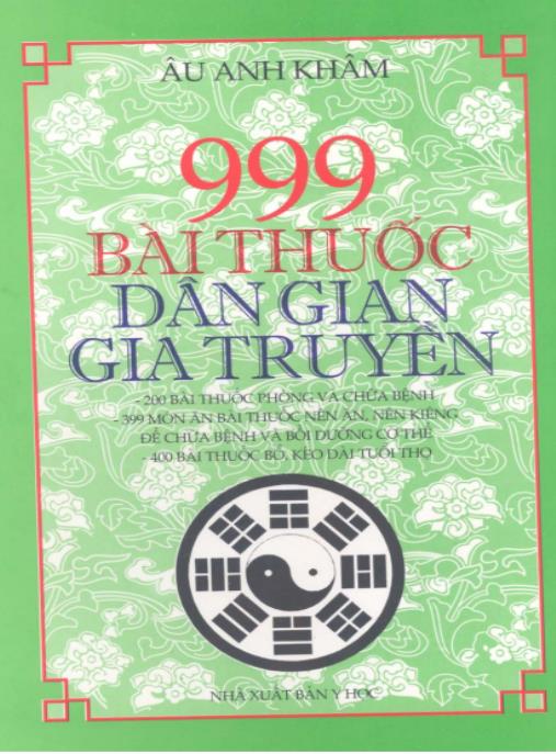 Tài liệu số 999 Bài Thuộc Dân Gian Gia Truyền