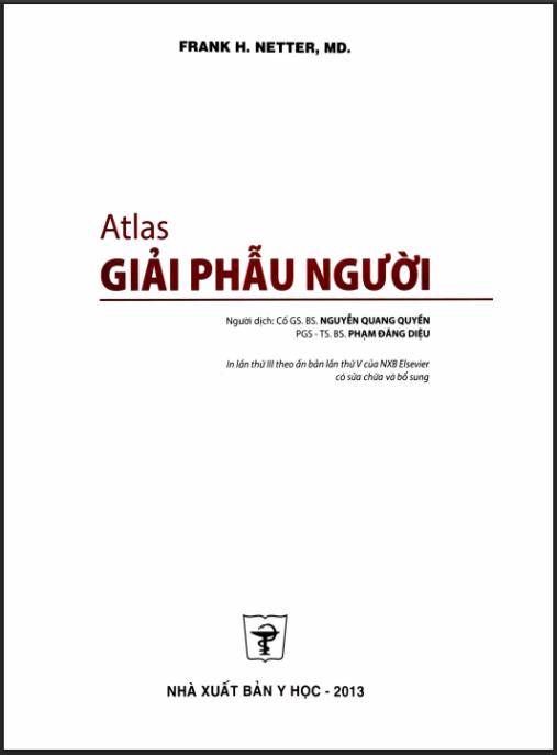 Tài liệu số Atlas Giải Phẫu Người