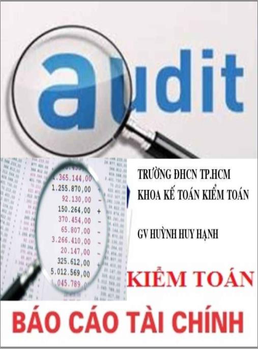Tài liệu số Bài giảng Kiểm toán văn bản – Chương 1-2-3