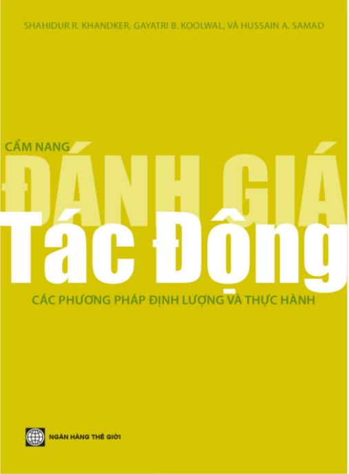 Tài liệu số Cẩm nang Đánh giá tác động Các phương pháp định lượng và thực hành – Phần 1