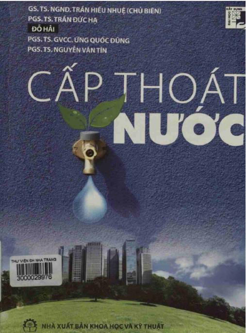 Tài liệu số Cấp thoát nước – Phần 2