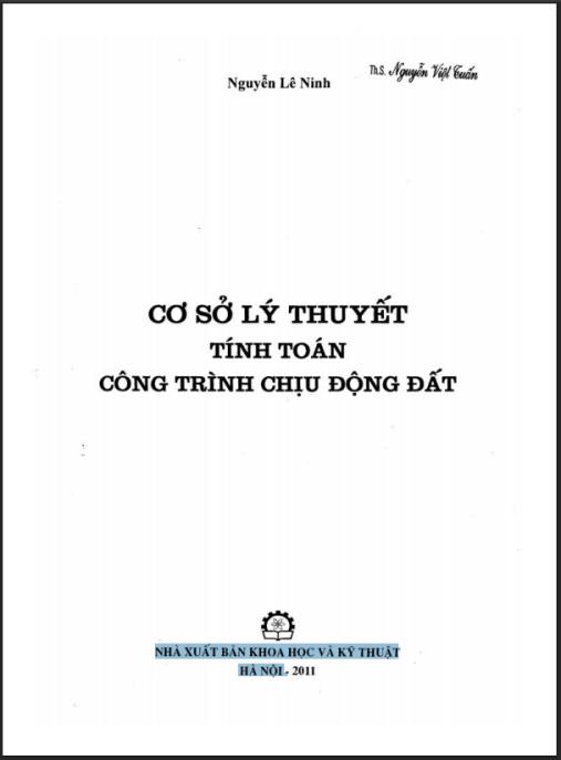 Tài liệu số Cơ Sở Lý Thuyết Tính Toán Công Trình Chịu Động Đất