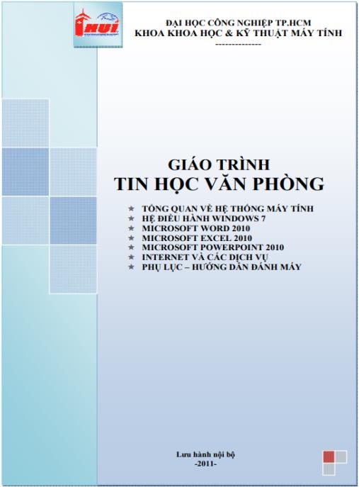 Tài liệu số GIÁO TRÌNH VỀ TIN HỌC VĂN PHÒNG