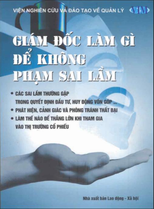 Tài liệu số Giám đốc làm gì để không phạm sai lầm