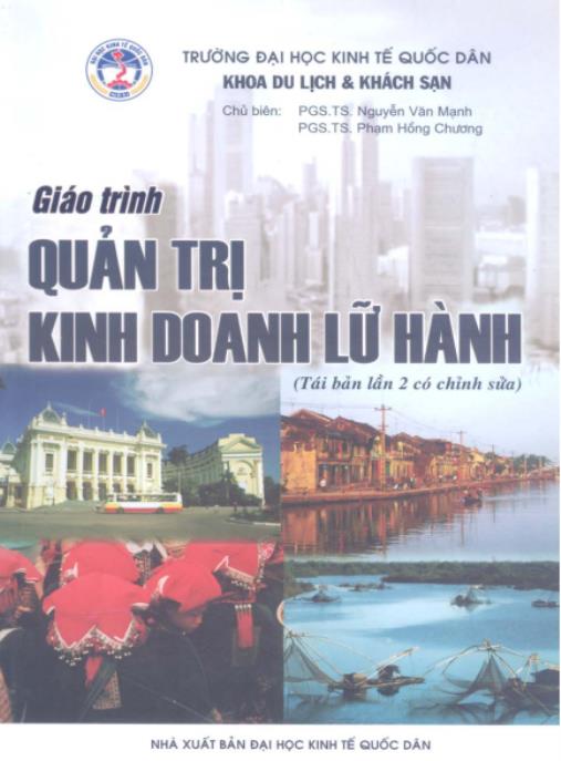 Tài liệu số Giáo trình Quản trị kinh doanh lữ hành (Tái bản lần 2 có chỉnh sửa) – Phần 1