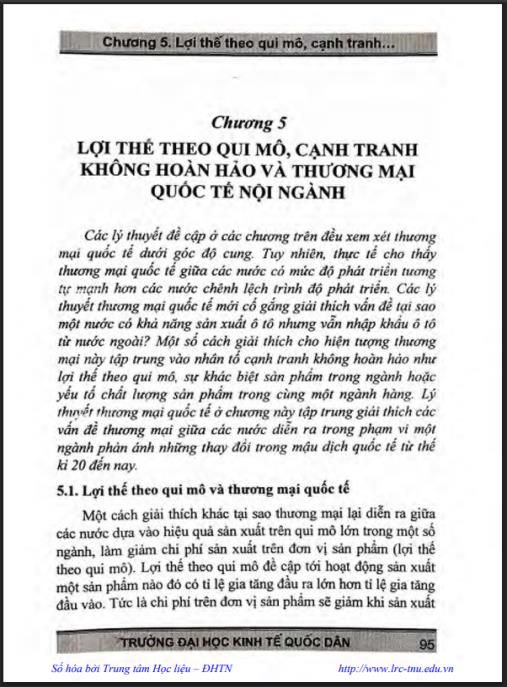 Tài liệu số Giáo trình Thương mại quốc tế Phần 2