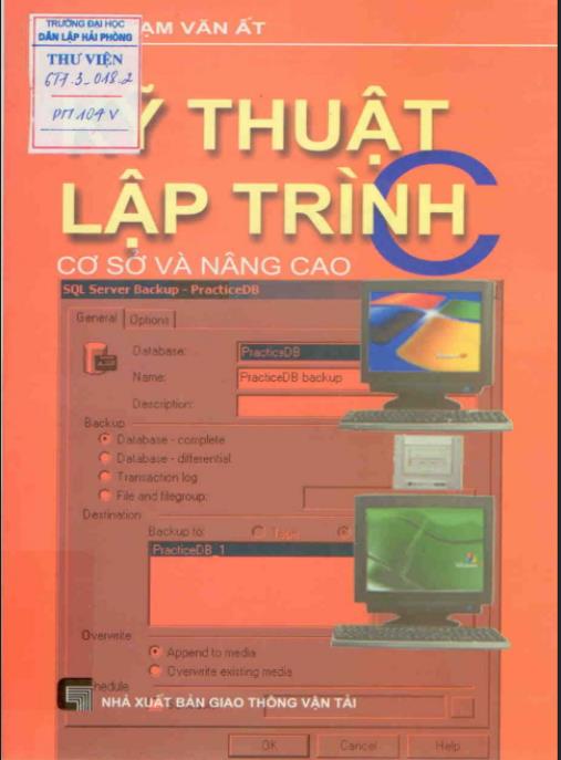 Tài liệu số Giáo trình kỹ thuật lập trình C cơ bản và nâng cao