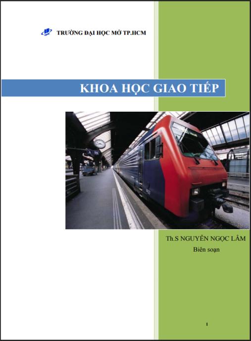 Tài liệu số Khoa học giao tiếp