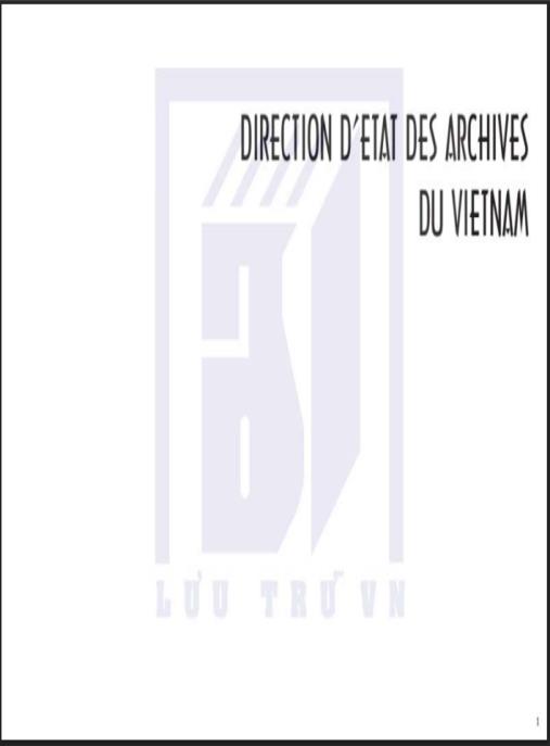 Tài liệu số Kiến Trúc Các Công Trình Xây Dựng Tài Hà Nội (1875-1975)