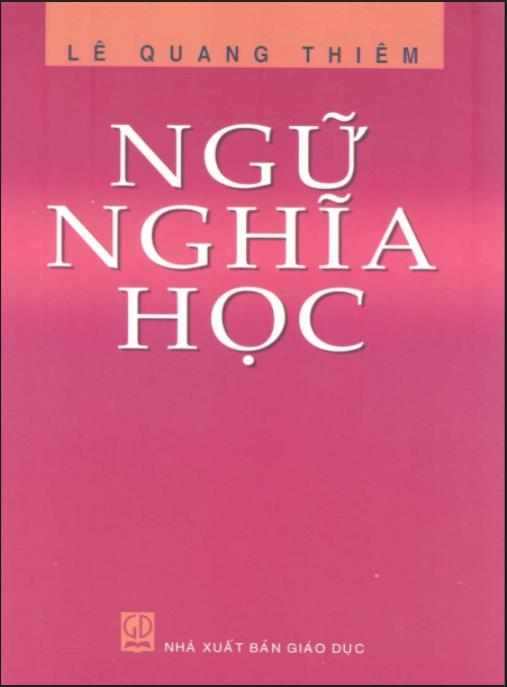 Tài liệu số Ngữ Nghĩa Học