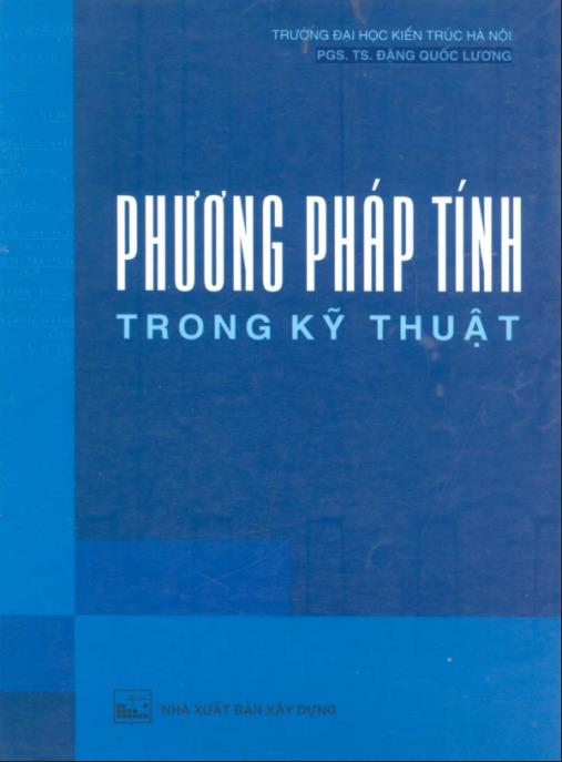 Tài liệu số Phương Pháp Tính Trong Kỹ Thuật