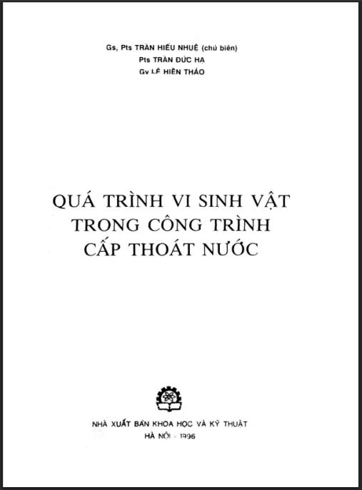 Tài liệu số Quá trình vi sinh vật trong công trình cấp thoát nước – Phần 2