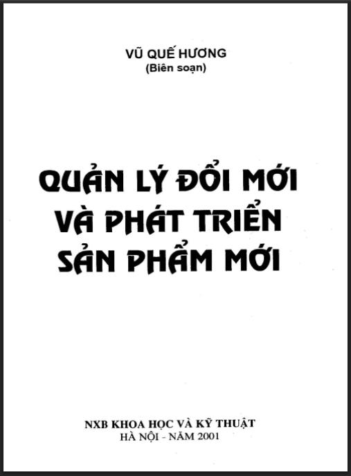 Tài liệu số Quản lý đổi mới và phát triển sản phẩm mới – Phần 2