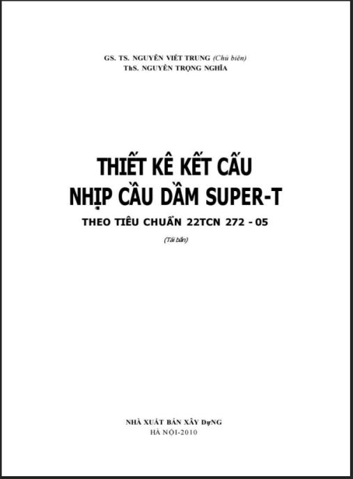 Tài liệu số Thiết Kế Kết Cấu Nhịp Cầu Dầm Super-T