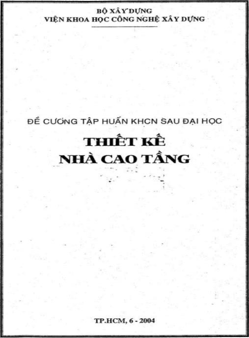Tài liệu số Thiết Kế Nhà Cao Tầng