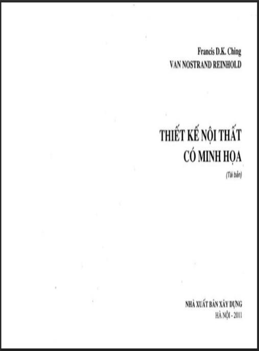 Tài liệu số Thiết Kế Nội Thất Có Minh Họa