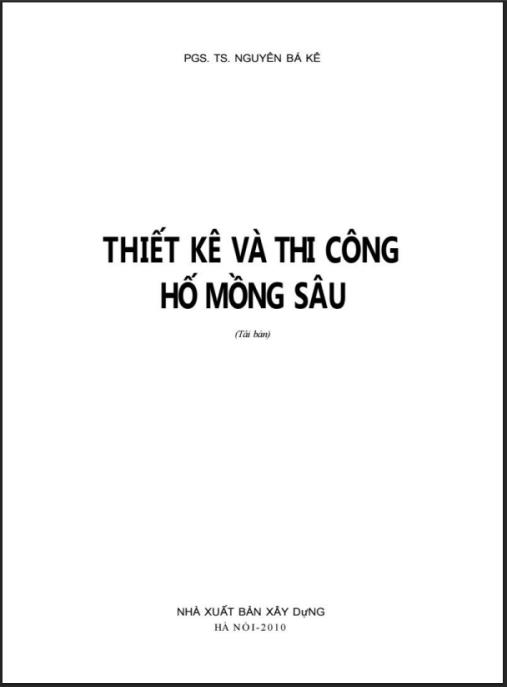 Tài liệu số Thiết Kế Và Thi Công Hố Mồng Sâu
