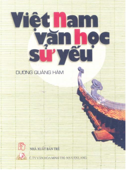 Tài liệu số Việt Nam văn học sử yếu – Phần 1