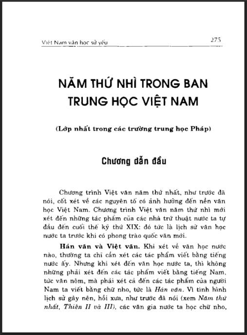 Tài liệu số Việt Nam văn học sử yếu – Phần 2