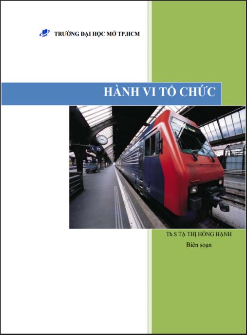 Tài liệu số hướng dẫn học tập: Hành vi tổ chức
