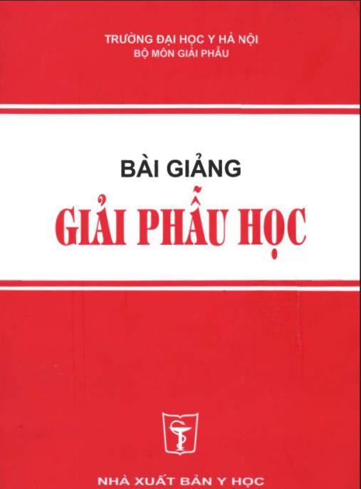 Tài liệu số Bài Giảng Giải Phẫu Học