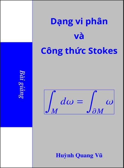 Tài liệu số Bài giảng Dạng vi phân và Công thức Stokes