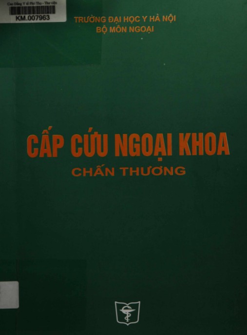Tài liệu số Cấp Cứu Ngoại Khoa Chẩn Thương
