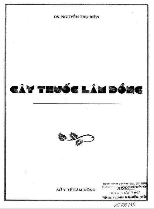 Tài liệu số Cây Thuốc Lâm Đồng