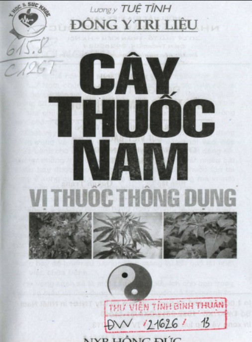 Tài liệu số Cây Thuốc Nam Vị Thuốc Thông Dụng