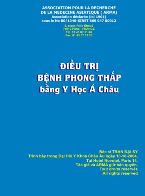 Tài liệu số Điệu Trị Bệnh Phong Thấp Bằng Y Học Á Châu