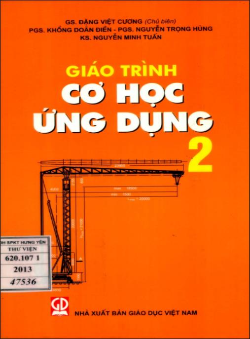 Tài liệu số Giáo trình cơ học ứng dụng 2