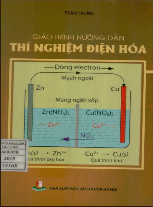 Tài liệu số Giáo trình hướng dẫn thí nghiệm điện hóa